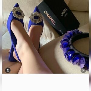 Zara shimmery singleback kitten heels bloggers fav